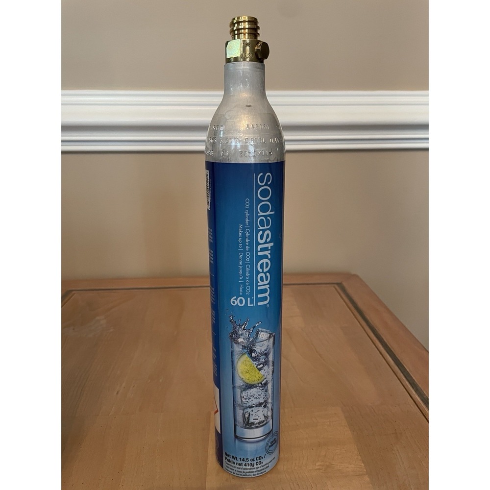 SodaStream 60L Cylinder. Partially Filled. NOV2025